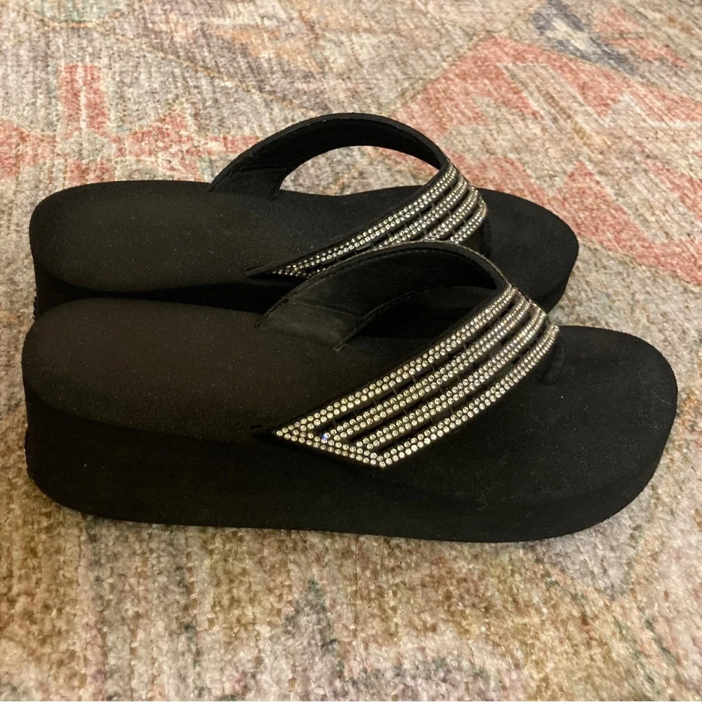 Platform Glam Flip flops - Picture 4 of 5